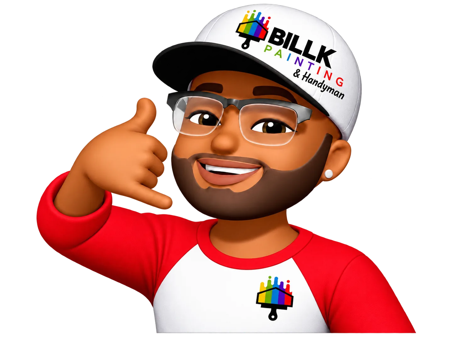 Billko character making a phone gesture